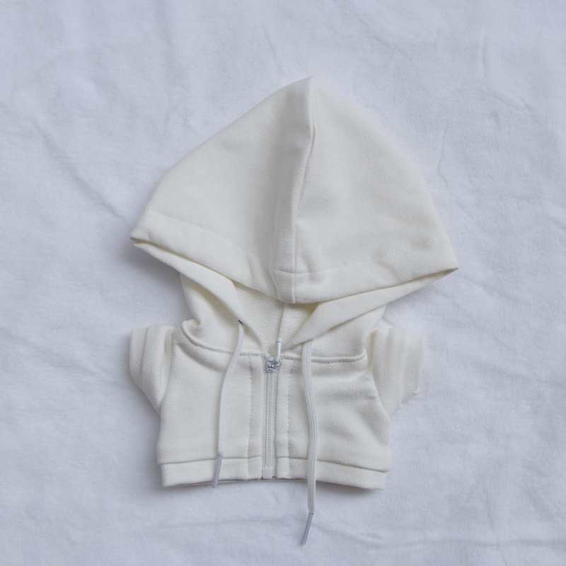 Labubu ペンダント ブラインドボックス フード付きスウェットシャツ Labubu ベビー服スーツ Tシャツ パンツ 人形服 着せ替え|undefined