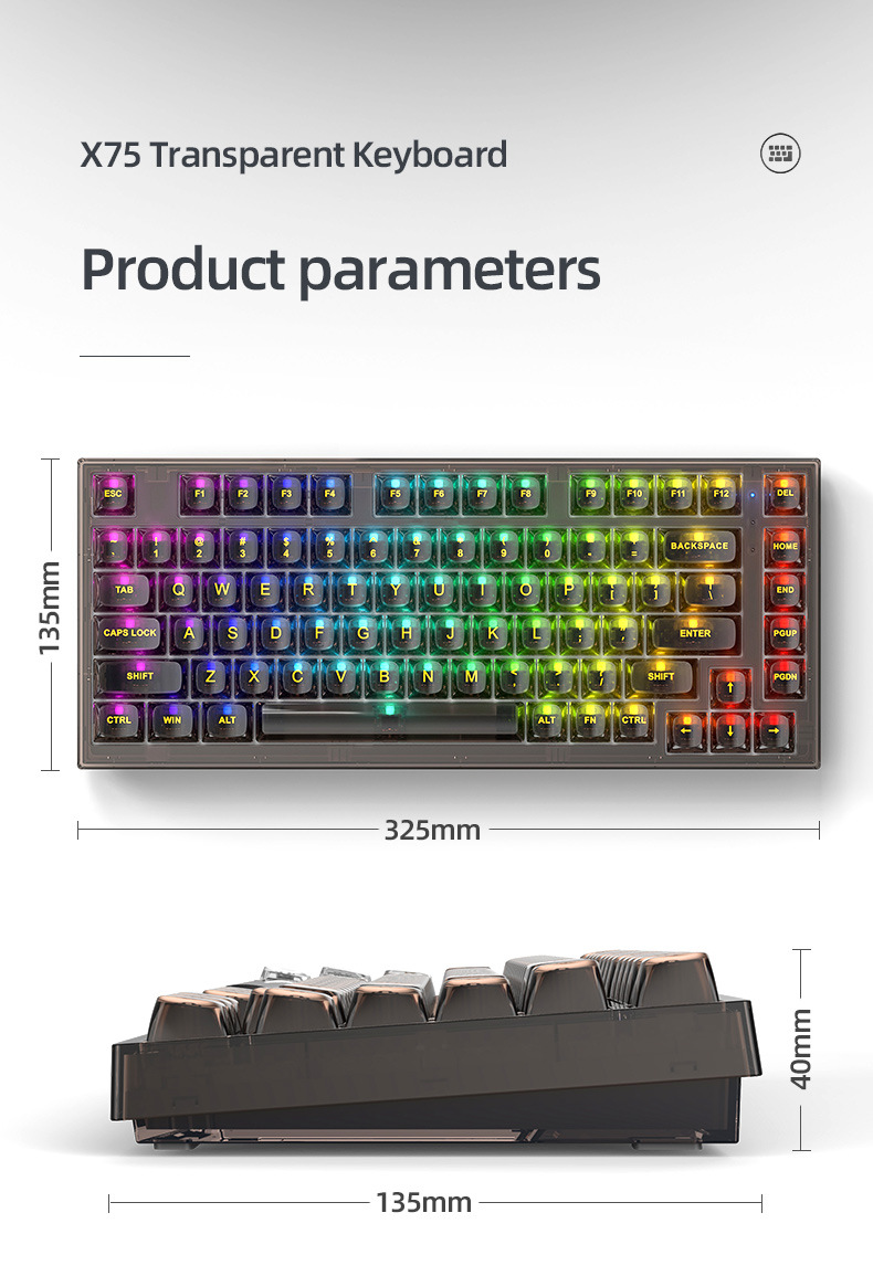 X75 Keyboard Image 14