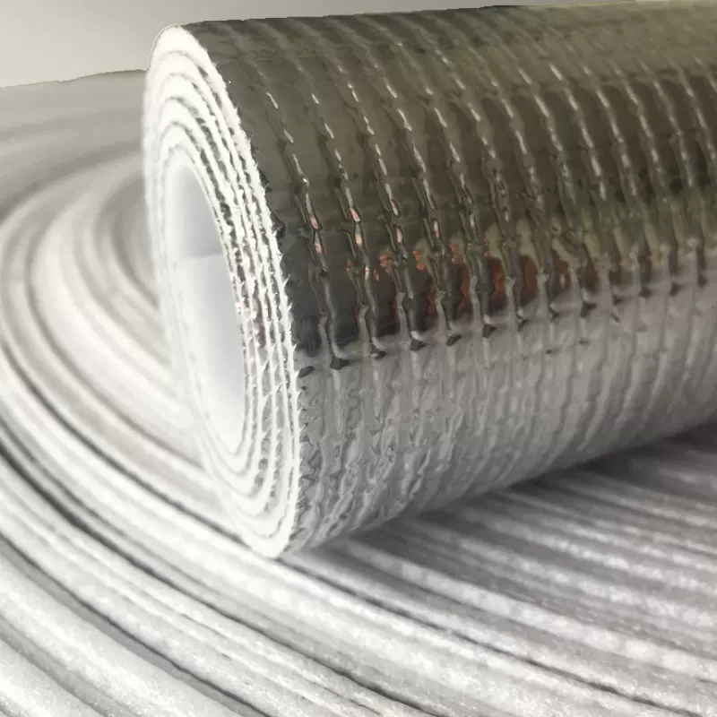 保温隔热铝膜珍珠棉镀铝膜复合epe包装材料镀铝膜珍珠棉屋顶隔热