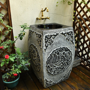 ll outdoor wash basin courtyard pool basin outdoor wash basin balcony courtyard integrated rural garden wash basin