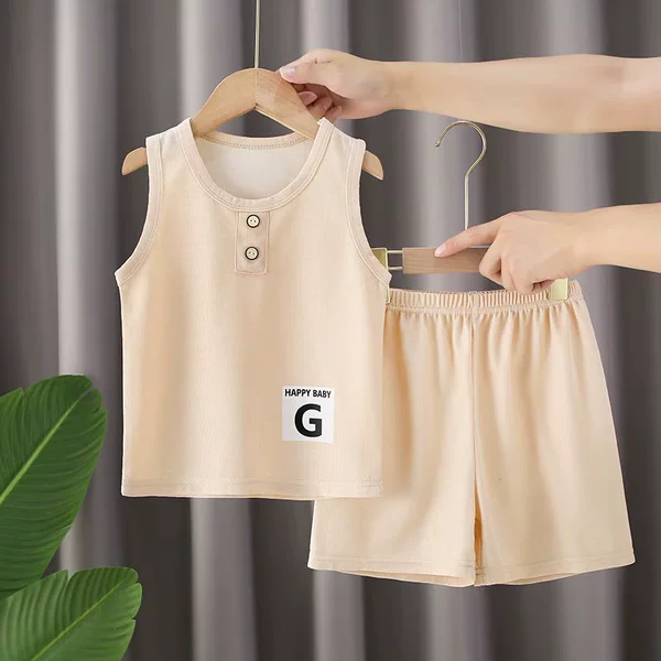 Waffle G suit beige