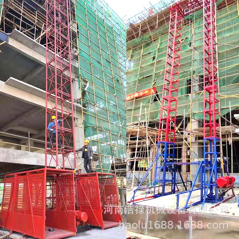 建筑工地龙门架 sse160龙门架施工升降机 建筑机械物料升降龙门架