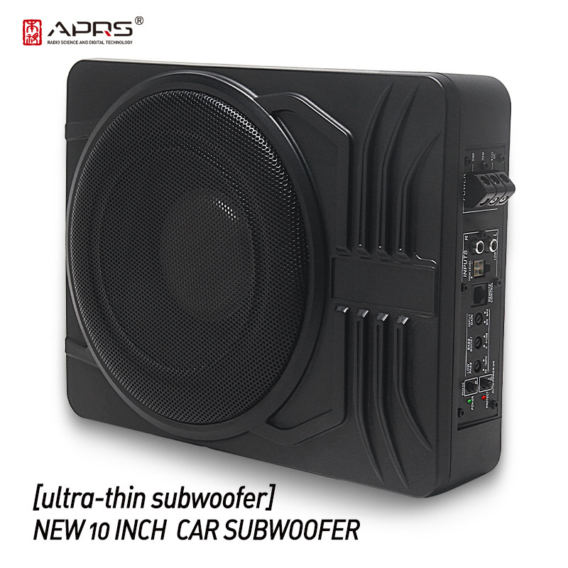 Cross-Border Direct Supply 10inch Spider Car Audio High-Power Active Mini Subwoofer Ultra-Thin Car Subwoofer Source Factory Cross-Border Direct Supply 10inch Spider Car Audio High-Power Active Mini Subwoofer Ultra-Thin Car Subwoofer Source Factory