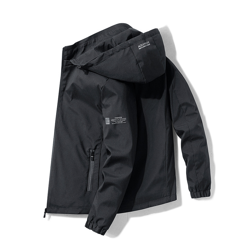2022 Spring and Autumn New Cross-border Outdoor Windproof Large Size Rush Clothes Work Clothes Mountaineering Suit Fleece-lined Jacket Men's Jacket