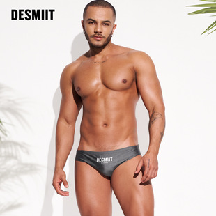 Cross-Border Supply of New Desmiit Men's Briefs, Low-Waisted, Sexy, Anti-Embarrassment, Quick-Drying S3314