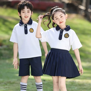 幼儿园园服夏装六一儿童演出服合唱表演服装小学生校服毕业照班服