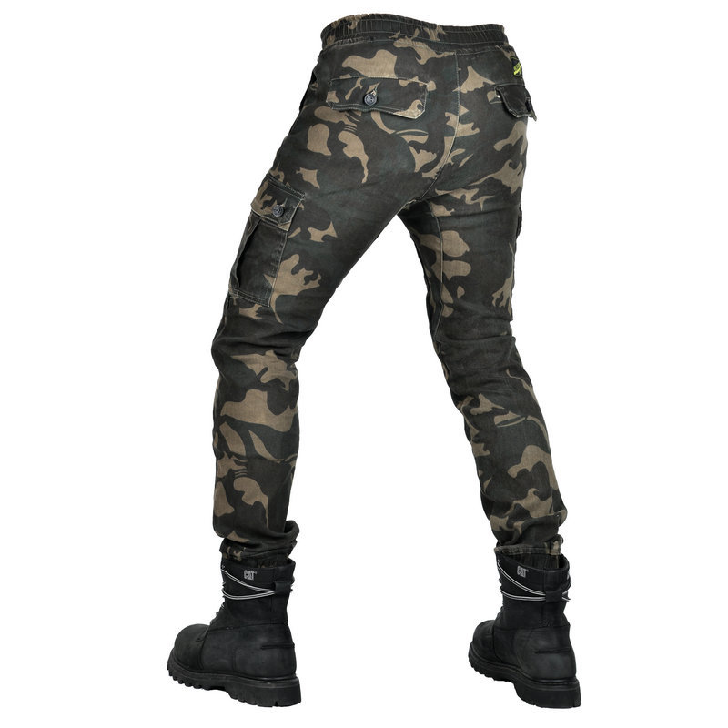 LOONG BIKER Riding jeans motocicleta herramientas motocicleta montar pantalones de camuflaje resistente a la caída pantalones de carreras fuera de carretera