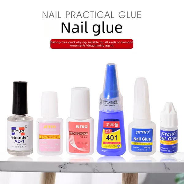 Nail Salon Nail Tips Brush Glue Quick-Dry Rhinestone Adhesive Fake Nail Tips Glue Remover Nail Rhinestone Glue Wholesale