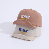 Детская летняя шапка, дорожная бейсболка подходит для мужчин и женщин для девочек, кепка, с вышивкой, защита от солнца