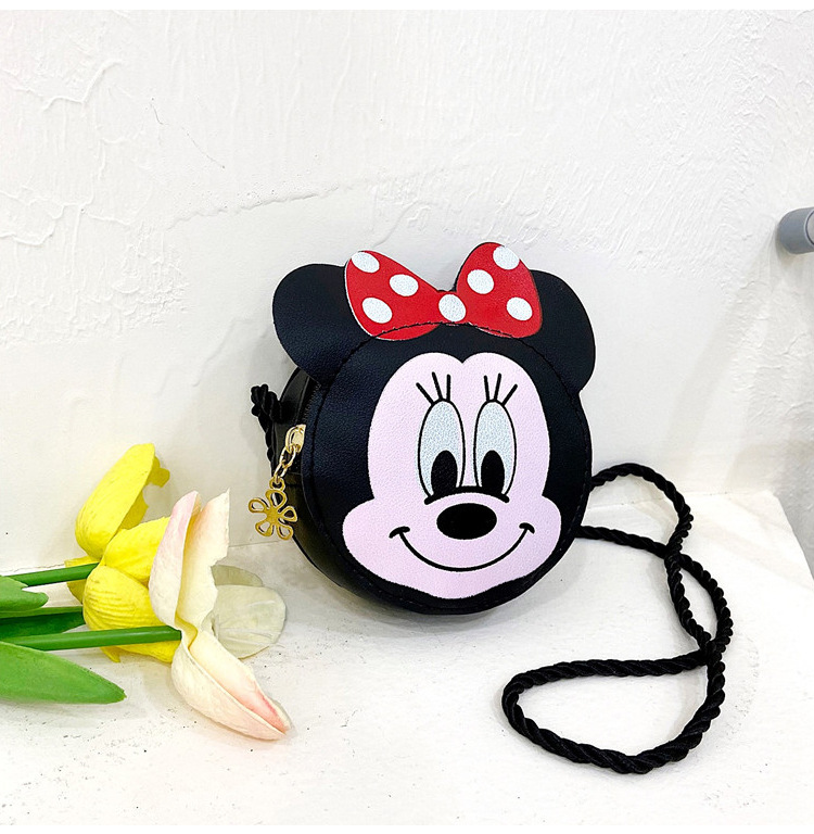 Children's bag, single-shoulder bag, 2021 new cute little bag, PU crossbody bag, trendy mini coin purse for boys and girls undefined