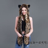 (Трансграничная торговля), шапка, шарф, бархатные перчатки, европейский стиль