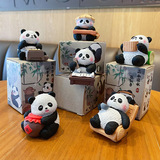 Оригинальная милая изысканная настольная кукла, панда