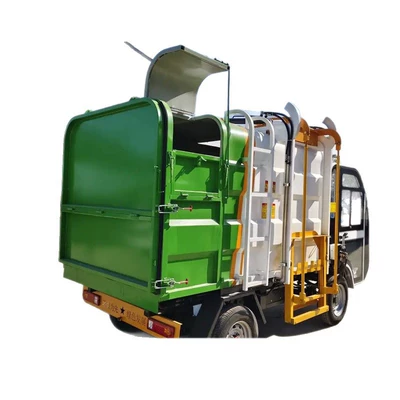 Truck, Fully Enclosed, Elektrik zibil maşınları
