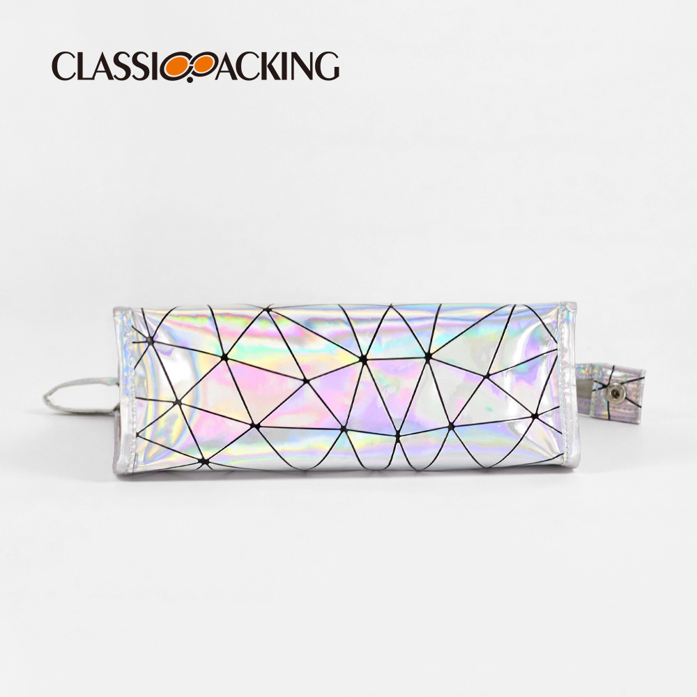 Internet celebridad ins estilo lavado bolsa impermeable portátil colorido láser cosméticos bolsa de almacenamiento bolsa de lavado de viaje