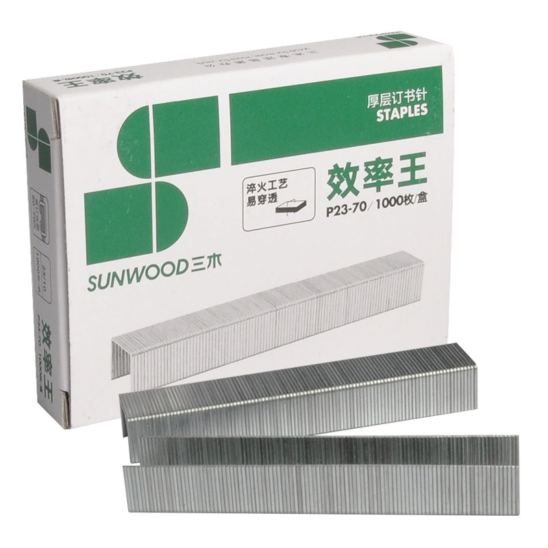Miki 70 страниц P23-70 скобы утолщённые и жирные 23/10 скобы 1000 штук/ящик канцелярские товары оптом