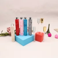 Бутылка духов 10ml мраморная парфюмерная бутылка Портативный косметика повседневная косметика жидкий образец спрей бутылка