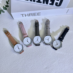 公務員學生考試用手錶男女初高中學生簡約時尚靜音潮流高考石英表