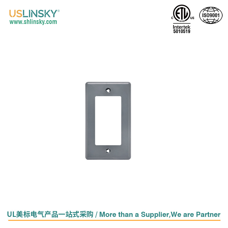 Linsky灵天PHBC-GFI美标PPOPVC材质ETL认证明装家用电气塑料盒