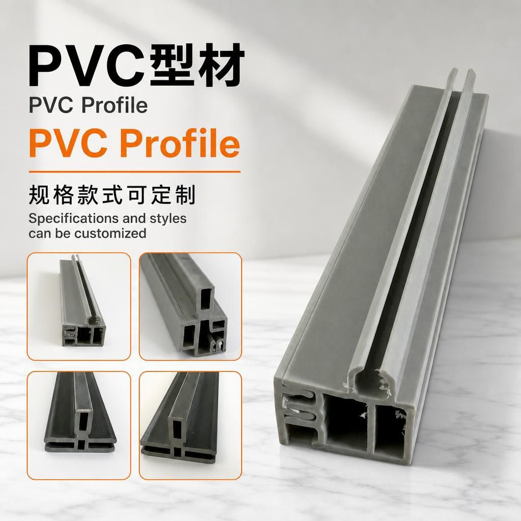 PVC夹板条 异型线条 塑料卡条挤塑型材铝材装饰条车库门榄条定 制