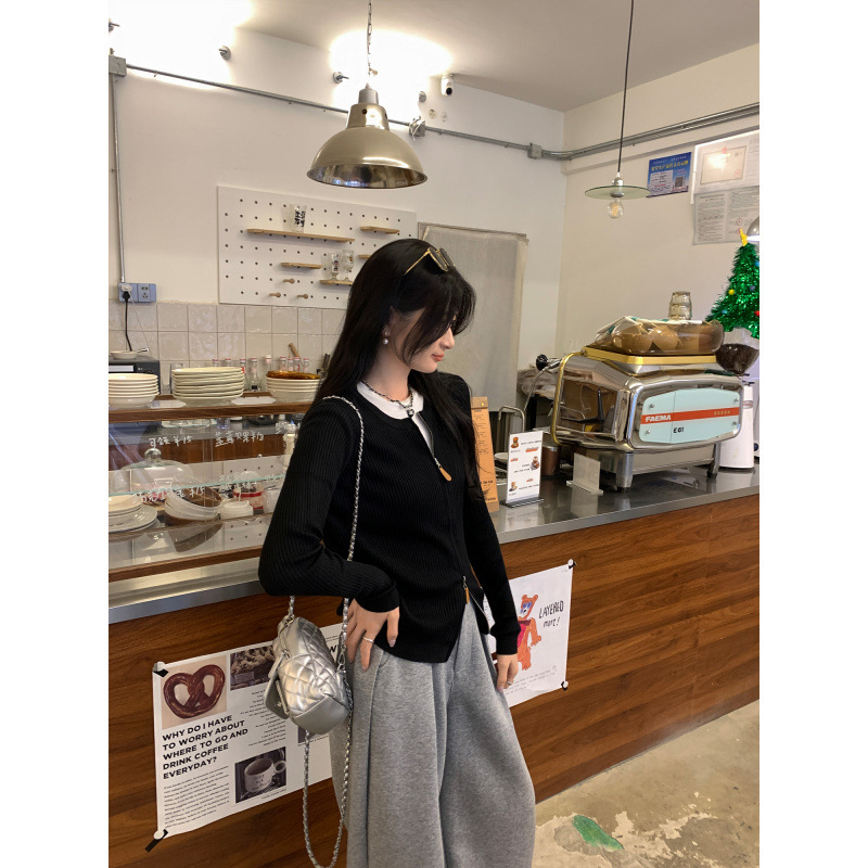 Brand Discount 2025 New Autumn and Winter Knitted Cardigan Women's Loose Slim Sweater Jacket Top