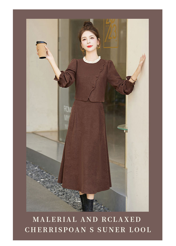 C5968 1490K ÁO SƠ MI NỮ HANTDC DÀI TAY CẢ BỘ 2 MÓN MÙA XUÂN THU ĐÔNG THỜI TRANG NỮ G04 SẢN PHẨM MỚI