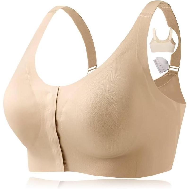 I1889 Dropshipping Aliexpress Cross-Border New Style Seamless Front-Opening Bra for Girls Post-Mastectomy I1889 Dropshipping Aliexpress Cross-Border New Style Seamless Front-Opening Bra for Girls Post-Mastectomy