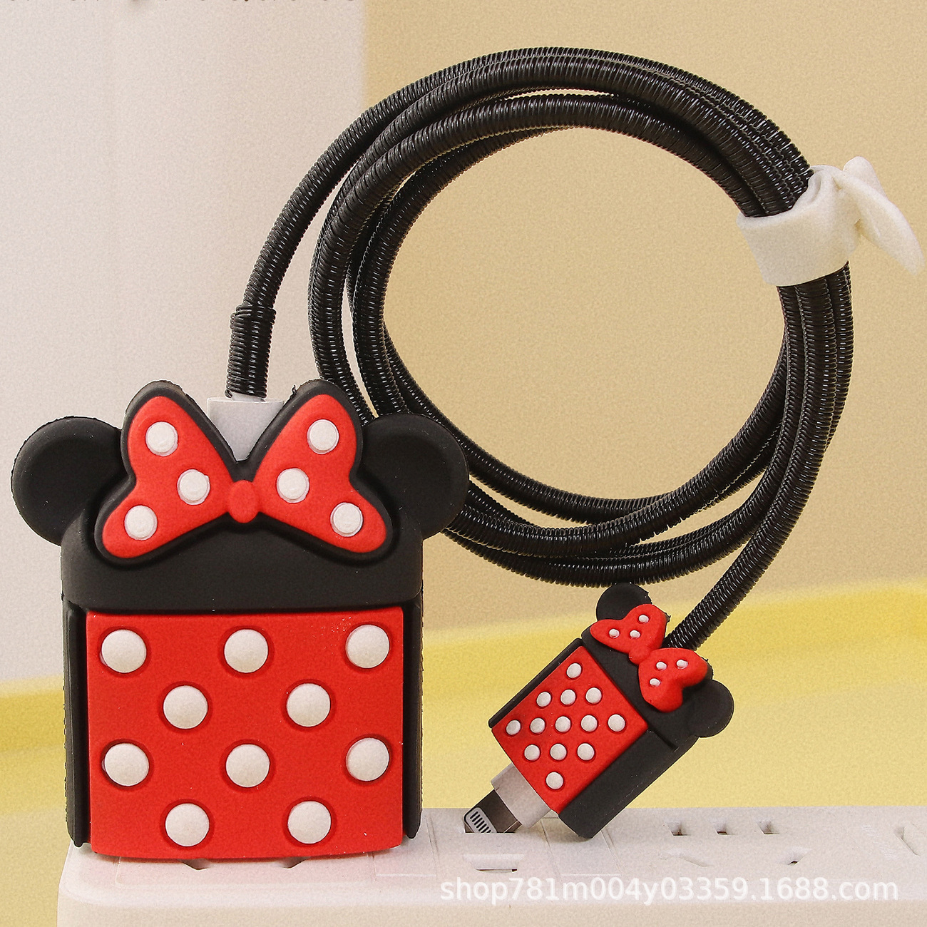 Aplicable Apple 18W / 20W cargador de cabeza de cubierta cargador de cubierta de cable de datos cubierta de 4 piezas al por mayor