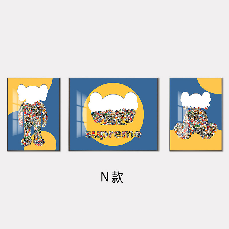 Bloques de construcción de Lego, pintura decorativa para personas, sala de estar, sofá, pared de fondo, pintura triple, pintura tridimensional, mural de entrada física tridimensional