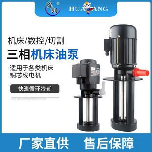 Shanghai Hanlang Oil Pump New Genuine Single Three-Phase Electric Pump Machine Tool Cooling Pump Copper Wire Manufacturer Direct Sales Hydraulic Pump