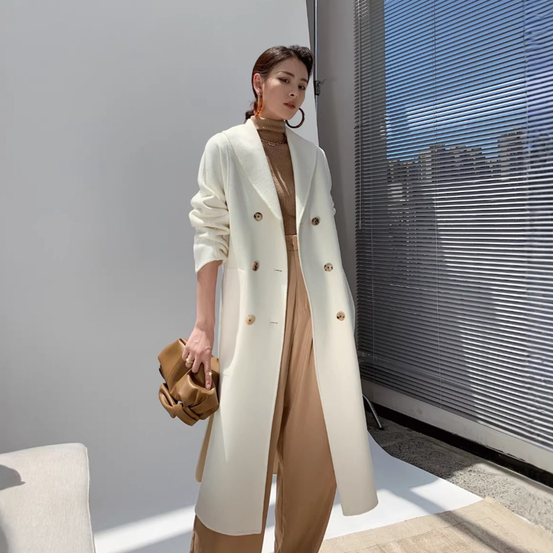 [Clearance] Special Price for Limited Sizes: Women's Woolen Coat in Short, Medium, and Long Styles for Petite and Plus Size, Autumn and Winter Outerwear