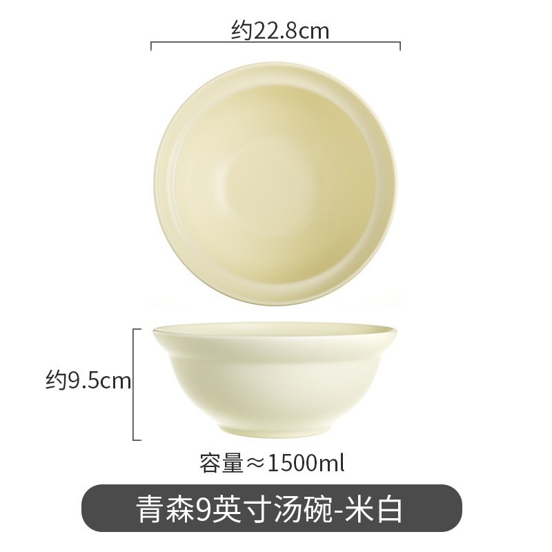 En línea rojo vajilla de cerámica Hotel occidental comida sopa tazón creativo desayuno plato hermoso simple vajilla inauguración plato