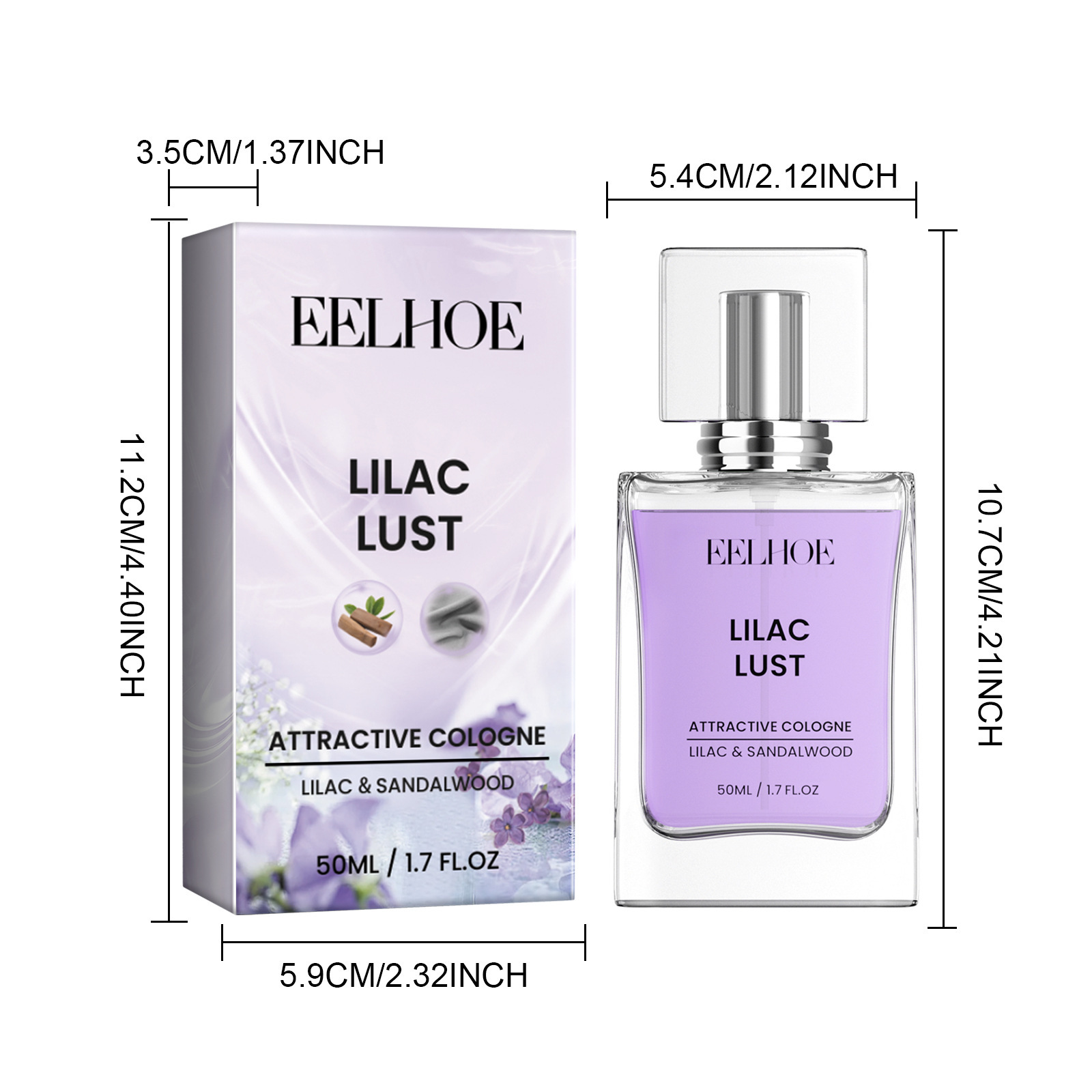 EELHOE Cupid Perfume Series Long-lasting Fragrance Couple Dating Fragrance Natural and Fresh to Take With You_voghion.com