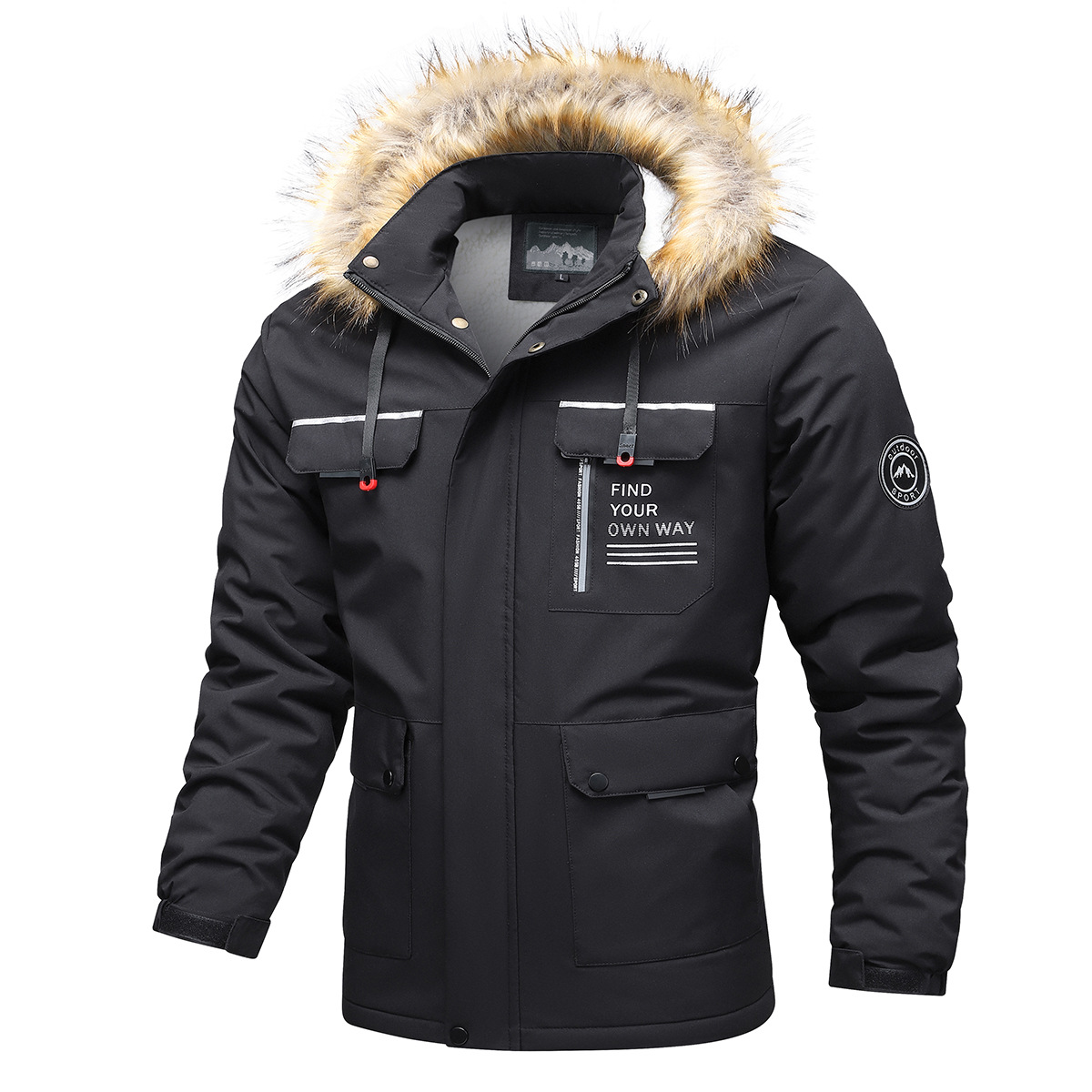 Casual transfronterizo chaqueta
