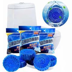 Blue Bubble Toilet Bowl Cleaner, Powerful Urine Stain and Odor Remover, Household Toilet Cleaner, Bathroom Toilet Cleaning Tablet