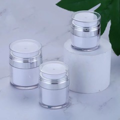 15g, 30g, 50g acrylic vacuum bottle, cream cosmetic bottle, press-type essence lotion dispenser, facial cream, press