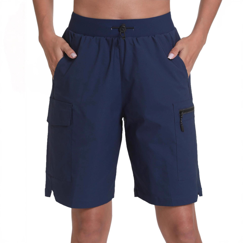 Summer Cross-Border Women's Hiking Sports Shorts Quick-Drying Lightweight Travel Sports Shorts Pocket Casual