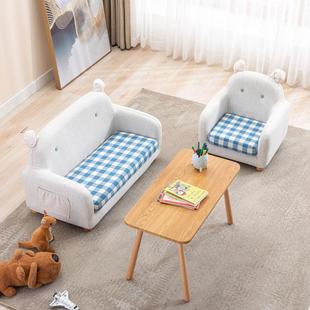Kindergarten Single Double Children Reading Area Small Sofa Boys Girls Baby Bedroom Reading Reading Corner Seat