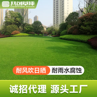 Simulation Lawn Outdoor Turf Home Courtyard Roof Terrace Kindergarten Fake Grass Gym Artificial Lawn Football