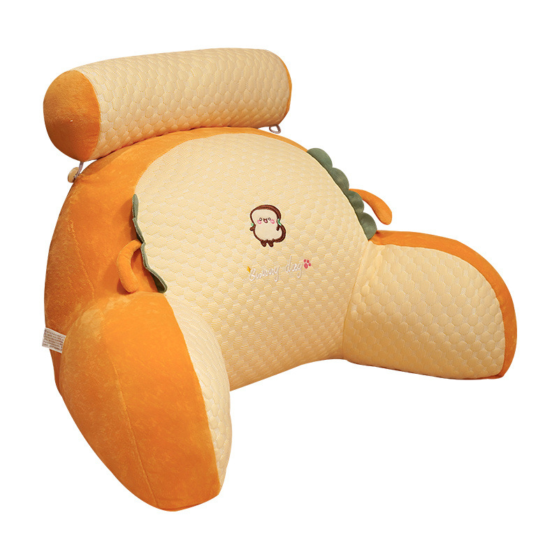 Ice Doudou cabecera de cama cojín suave almohada de maternidad cama lectura almohada dormitorio sofá jugando teléfono móvil respaldo grande