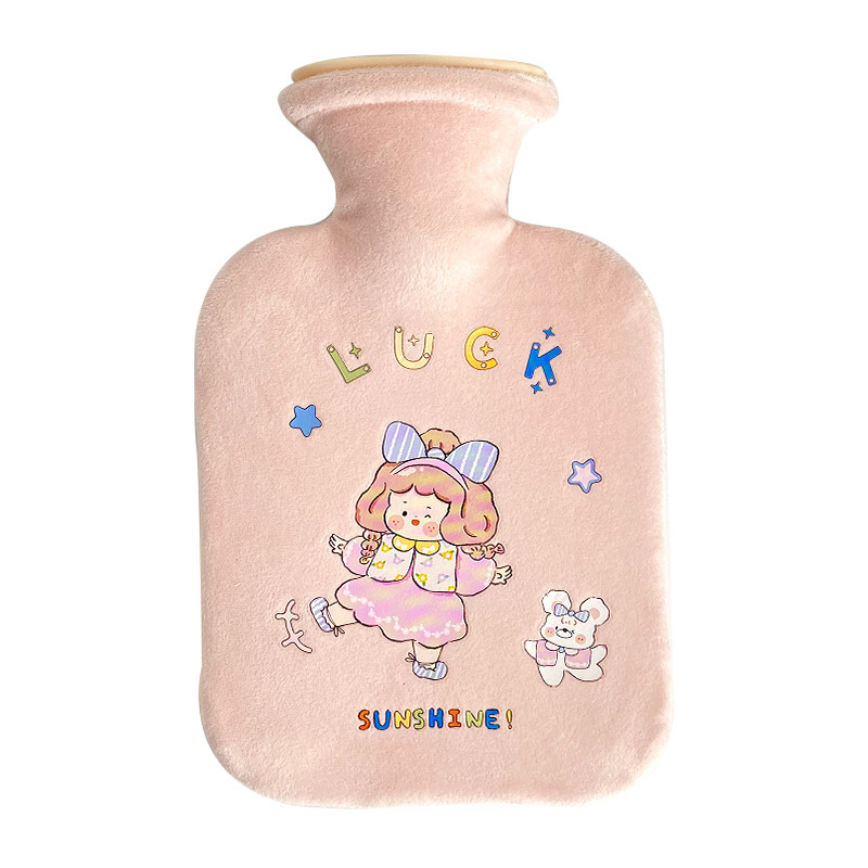 新型冬保温防寒湯たんぽかわいいぬいぐるみセット学生灌水湯たんぽは取り外して安全に防爆できる|undefined