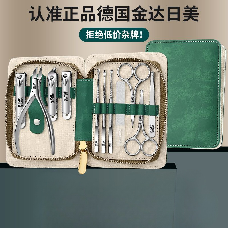 Mayorista Jinda Rimei Nailcutter Kit Kit de cortador de uñas casero herramientas de pedicura de uñas Kit de piel muerta