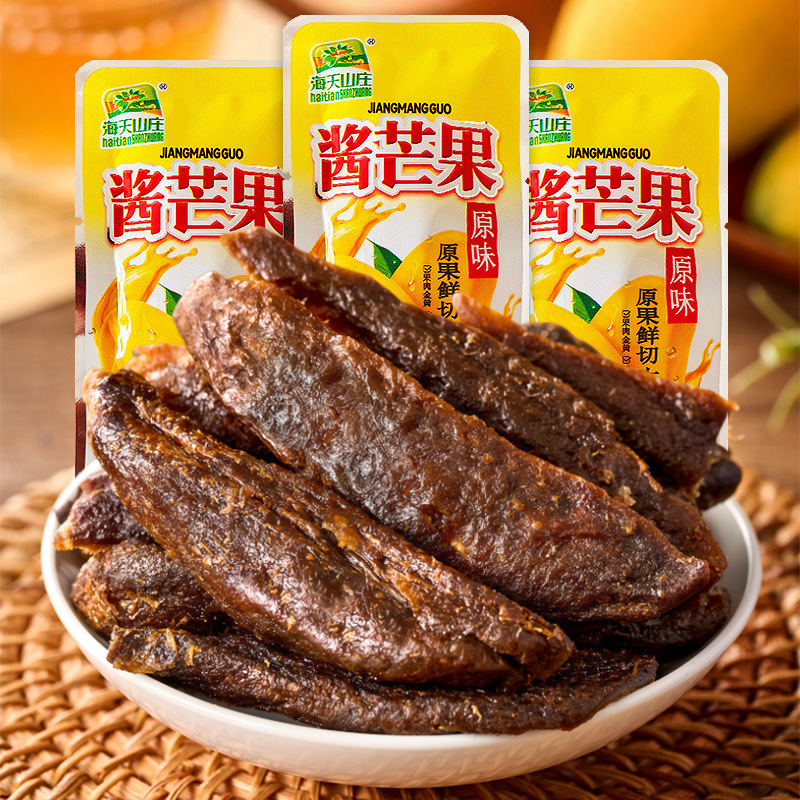 海天庄九制酱芒果条酸甜果脯特製ネット人気懐かし梅味蜜饯【YT16】|undefined