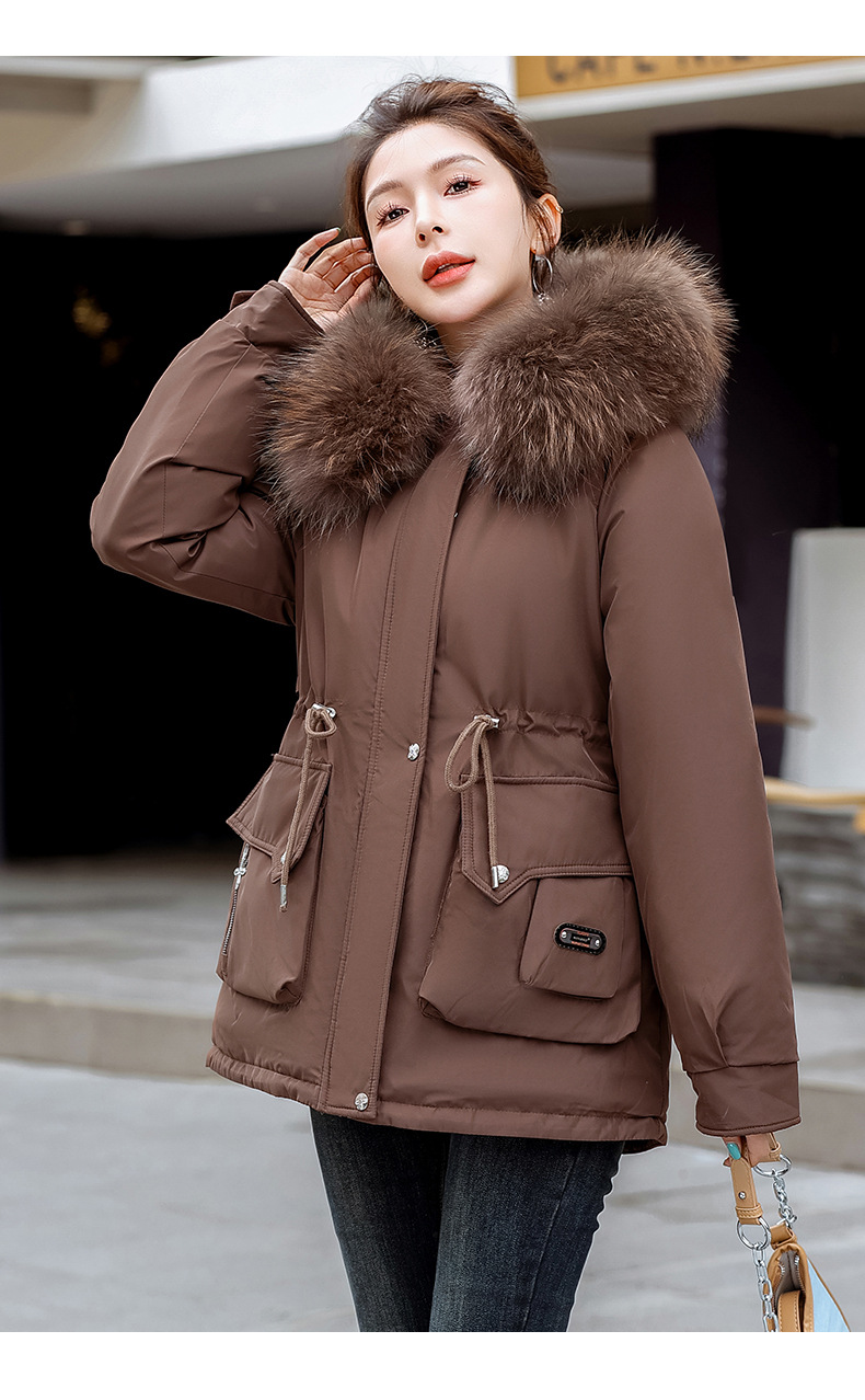 The petite faction overcomes the challenge of women's padded clothing in winter 2024, with new waist cinching slimming_voghion.com