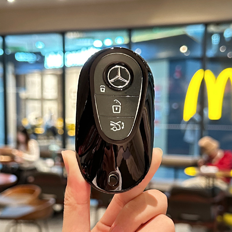 메르세데스-벤츠 C [투명 블랙] 싱글 키 세트