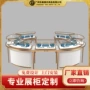 弧形不锈钢珠宝展柜