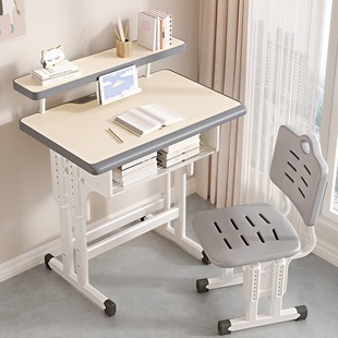 Primary and Middle School Students Desks and Chairs Home Writing Desk School Tutoring Class Training Class Desks and Chairs Learning Table Children's Desk