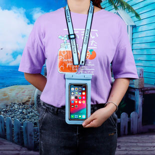 3D Mobile Phone Waterproof Bag, Diving Cover, Take-Out Special Rainproof Shell, Touch Screen Photo Taking, Swimming Dustproof, Universal Must-Have for the Seaside