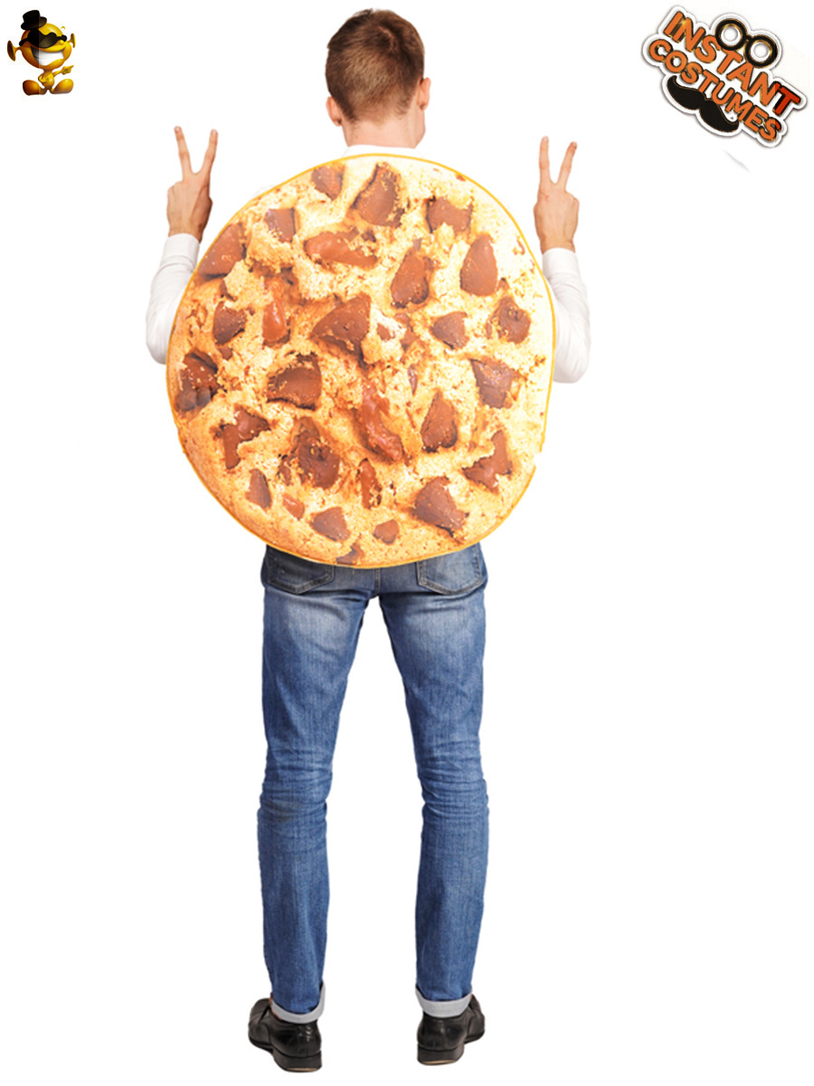 Adulto cookie rendimiento traje Halloween Masquerade Cosplay etapa juego fiesta traje
