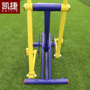 Capgemini Linkage Exercise Bike Fitness Equipment Outdoor Community Park Square Community Outdoor Fitness Path