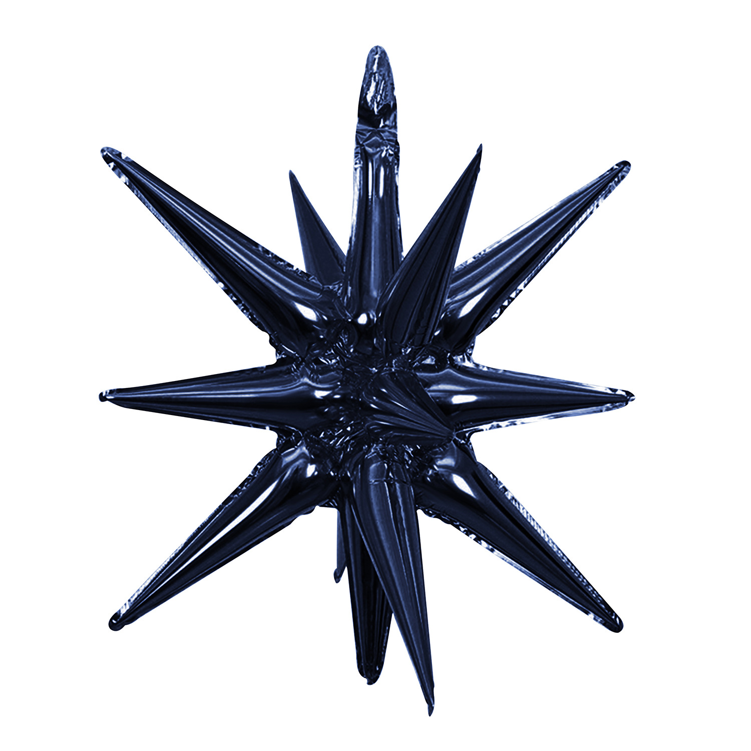 Transfronterizo de 22 pulgadas explotando una estrella en gota de agua brillante de aluminio 4D película de aluminio globo de aluminio diseño de fiesta de cumpleaños image 24